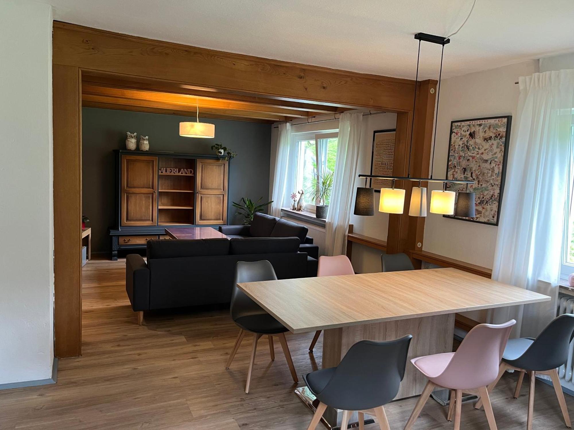 Modernisierte Ferienwohnung Im Schoenen Sauerland Meschede Eksteriør billede